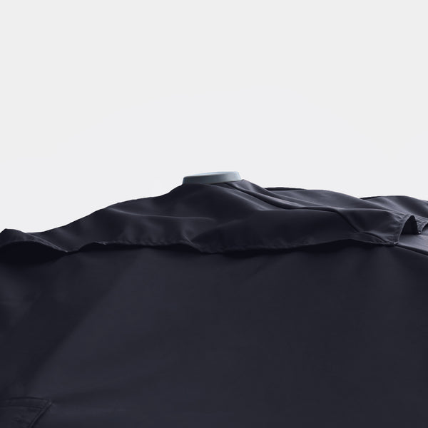 Sombrilla excentrica antiviento Mistral 3x4m - Estructura gris antracita