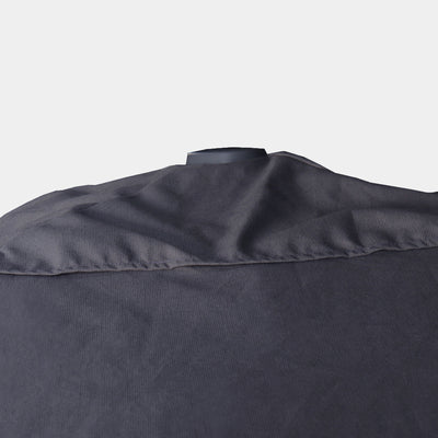 Sombrilla antiviento Aura 3x3m - Estructura gris antracita