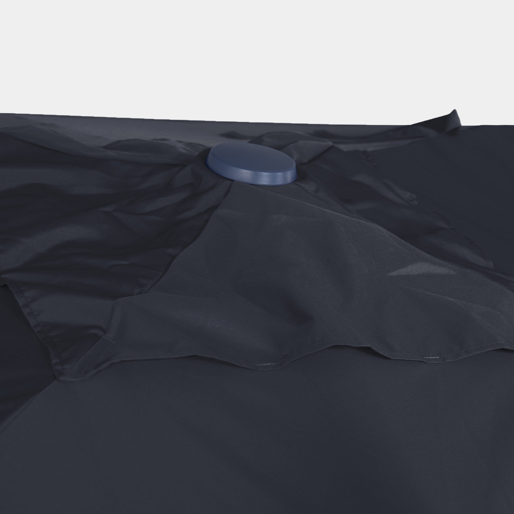 Sombrilla excentrica antiviento Mistral 3x3m - Estructura gris antracita