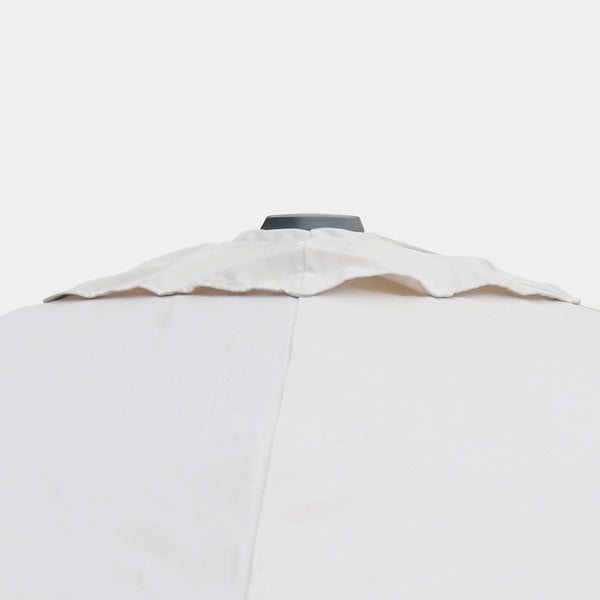 Sombrilla antiviento Aura 2x2m - Estructura gris antracita