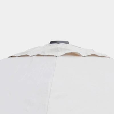 Sombrilla antiviento Aura 2x2m - Estructura gris antracita