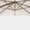 Sombrilla excentrica antiviento Mistral 3x4m - Estructura efecto madera