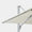 Sombrilla excentrica antiviento Mistral 3x4m - Estructura gris claro