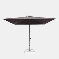 Sombrilla antiviento Aura 3x3m - Estructura gris antracita