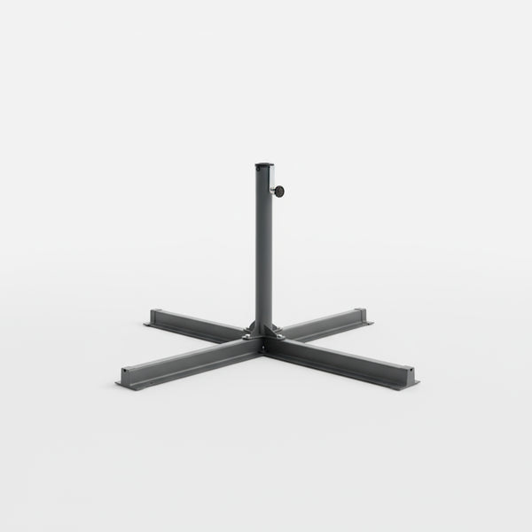 Base en cruz Fogony para sombrilla recta