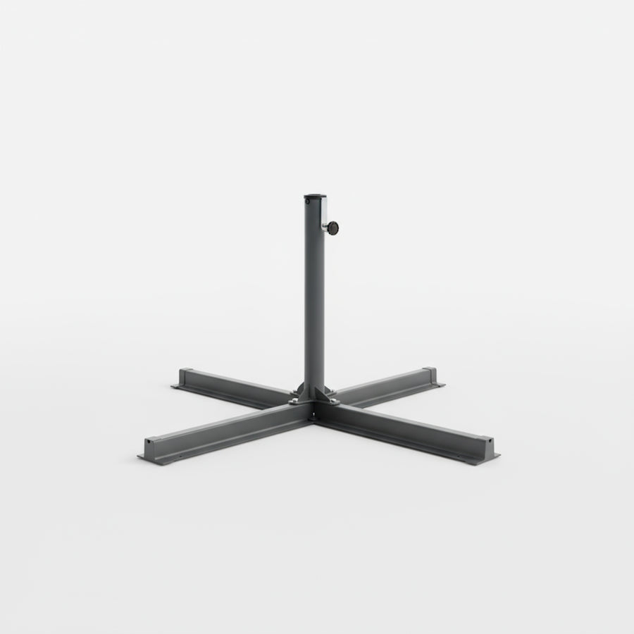 Base en cruz Fogony para sombrilla recta