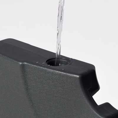 Juego de 4 baldosas Ostro signatura para sombrilla excentrica y recta